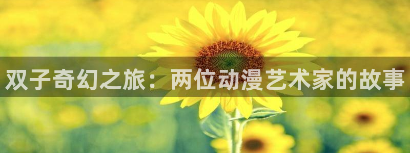 age动漫网官网入口：双子奇幻之旅：两位动漫艺术家的故事